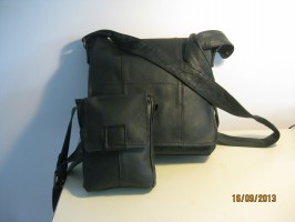 Two JOE Messenger Bags from One Coat