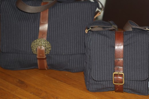 City Suit with memories of a lovely Dad – Macbook Pro and Small Messenger