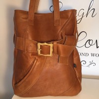 Large Tan Tote from Batwinged Jacket